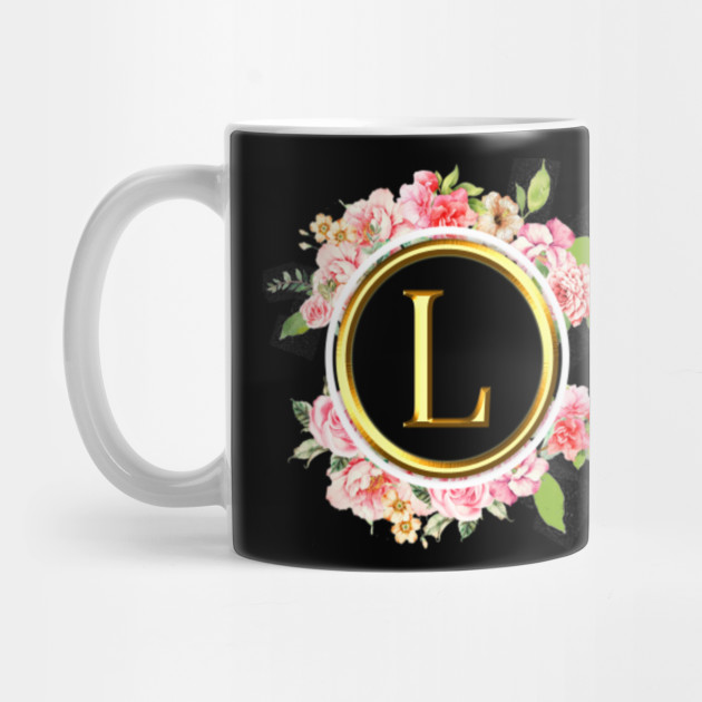 Letter L Shirt Alphabet Letter L Different Colors - L Letter For Note - Kubek | TeePublic PL